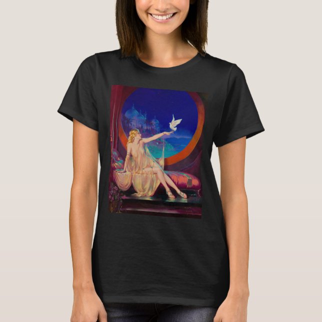 T-shirt Concubine de Sultana le sultan arabe 1925 (Devant)