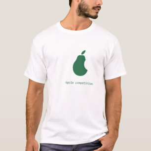 T-shirt concurrence-poire de pomme