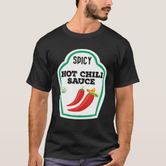 T-shirt Condiments de groupe amusant do-it-yourself costum