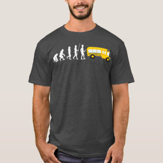 T-shirt Conducteur d'autobus Omnibus School Bus Transport