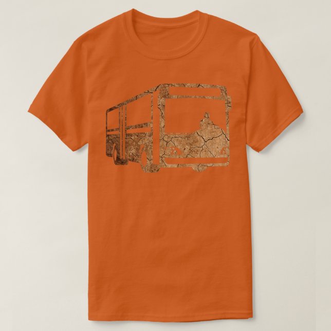 T-shirt Conducteur d'autobus Profession d'emploi Cadeaux H (Design devant)