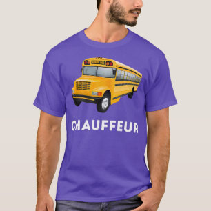 T-shirt Conducteur D'Autobus Scolaire Et Opérateur D'Autob