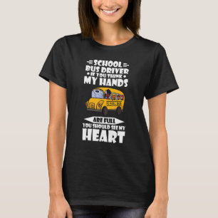 T-shirt Conducteur De Bus D'École Jaune Si Vous Pensez Que