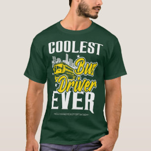 T-shirt Conducteur de bus scolaire Conducteur de bus le pl