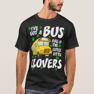 T-shirt Conducteur de bus scolaire Saint Jour de la Saint