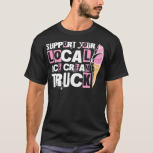 T-shirt Conducteur de camion à glace