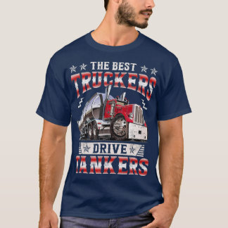 T-shirt Conducteur de camion-citerne à gaz de Tanker pour 