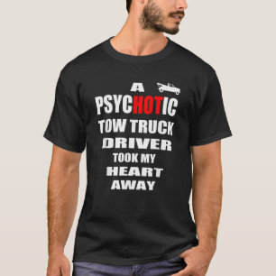 T-shirt Conducteur de camion de remorquage femme de véhicu