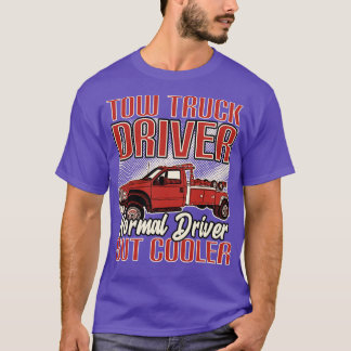 T-shirt Conducteur de camion remorque conducteur normal, m