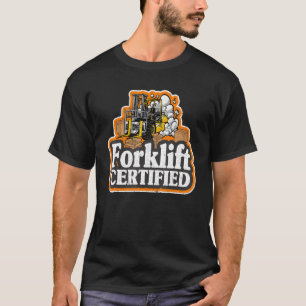 T-shirt Conducteur de chariot élévateur à fourche Opérateu