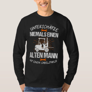 T-shirt Conducteur de chariot élévateur à fourche pour hom