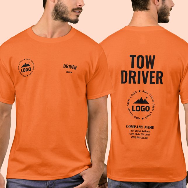 T-Shirt Conducteur de Dépanneuse (Créateur téléchargé)