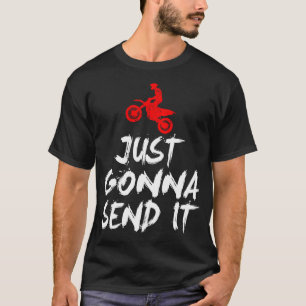T-shirt Conducteur de Dirt Bike Motocross