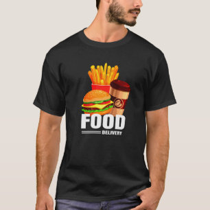 T-shirt Conducteur de livraison de nourriture Emmenez Fast