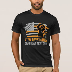 T-shirt Conducteur de remorqueur américain de remorquage