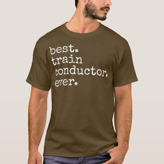 T-shirt Conducteur de train (Devant)