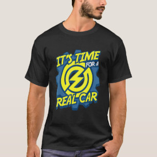 T-shirt Conducteur de voiture de mobilité électrique Prote