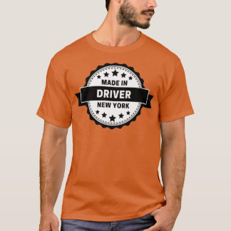 T-shirt Conducteur Fabriqué À New York
