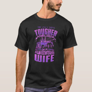 T-shirt Conducteurs de camion de remorque femme Conducteur