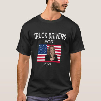 T-shirt Conducteurs De Camion Kamala Harris Pour La Libert