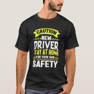 T-shirt Conducteurs passés Tester nouvelle licence de con