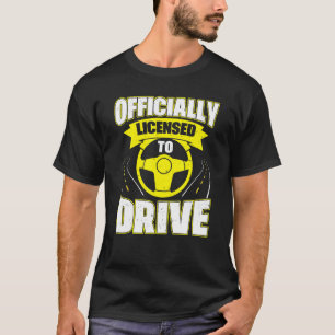 T-shirt Conducteurs passés Tester nouvelle licence de cond
