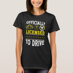 T-shirt Conducteurs passés Tester nouvelle licence de cond