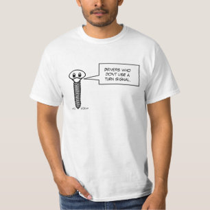 T-shirt Conducteurs qui n'emploient pas un clignotant