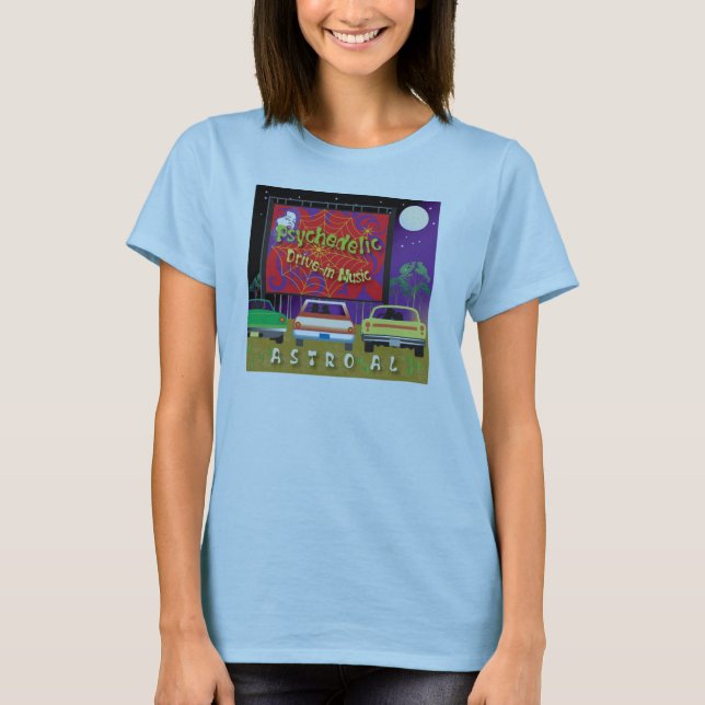 T-shirt Conduisez dans le poussin (Devant)