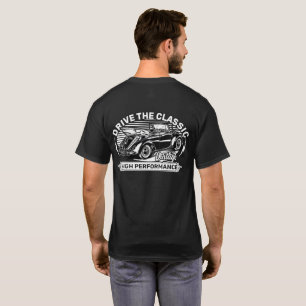 T-shirt Conduisez la voiture allemande classique vintage