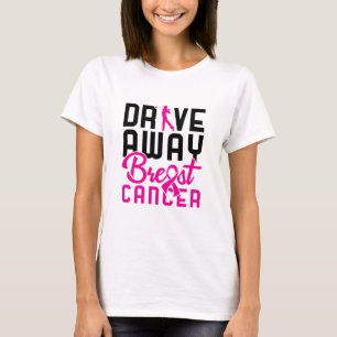 T-shirt Conduisez loin Cancer du Sein Golf Golf Golfing Go