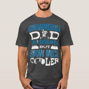 T-shirt Conduite de motoneige Motoneige Beaucoup plus cool