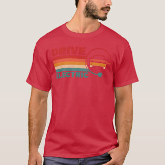 T-shirt Conduite Rétro Électrique Pour Utilisateur de Voit
