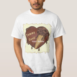 T-shirt Cône de glace au chocolat
