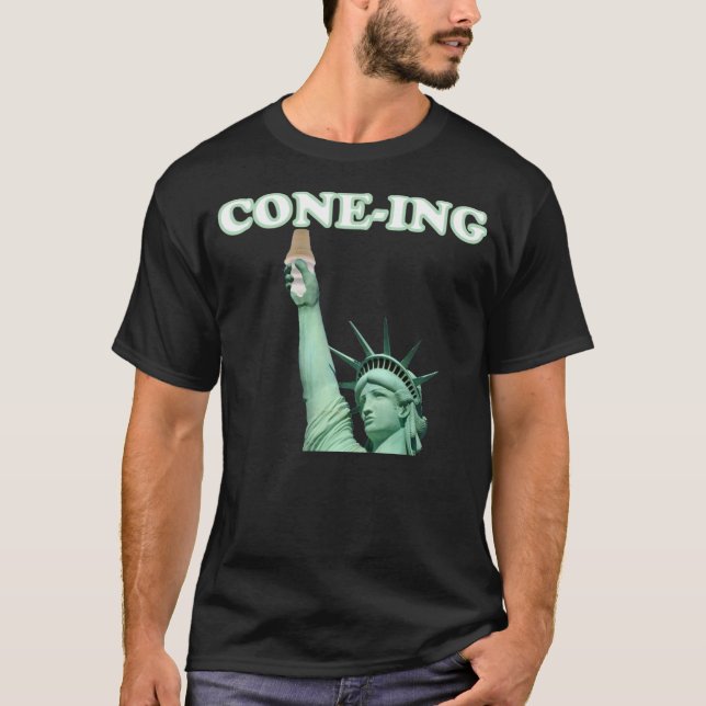 T-shirt Cône-Ing de liberté (Devant)