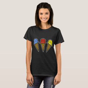 T-shirt Cônes de crème glacée no 4