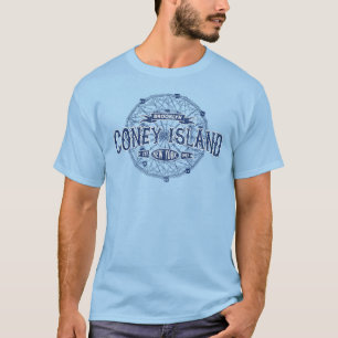 T-shirt Coney Island Brooklyn New York rétro Amérique