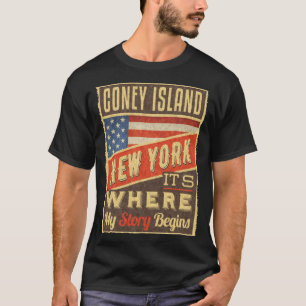 T-shirt Coney Island New York _1 