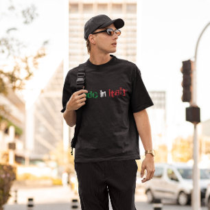 T-shirt confectionnée en italie Chemise