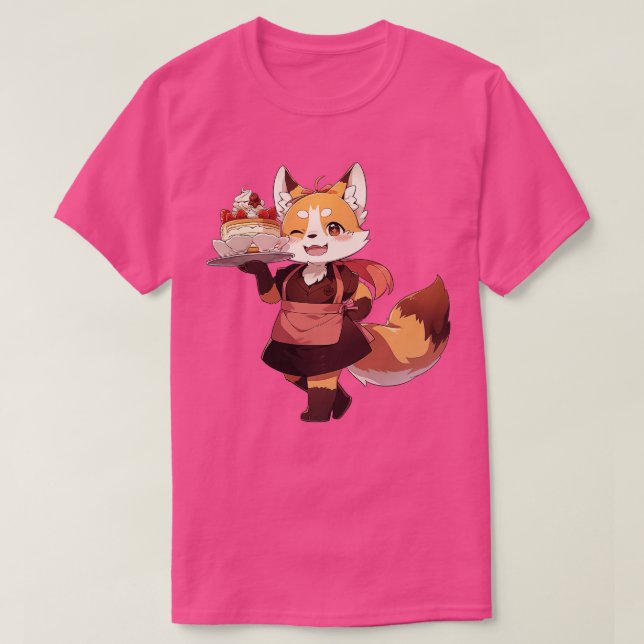 T-shirt Confectionneur Red Panda 5 (Design devant)