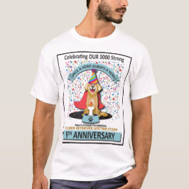 T-shirt Confetti Party 9e anniversaire   