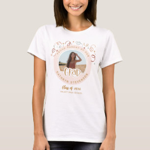 T-shirt Confettis personnalisés Photo Parent fier Promotio