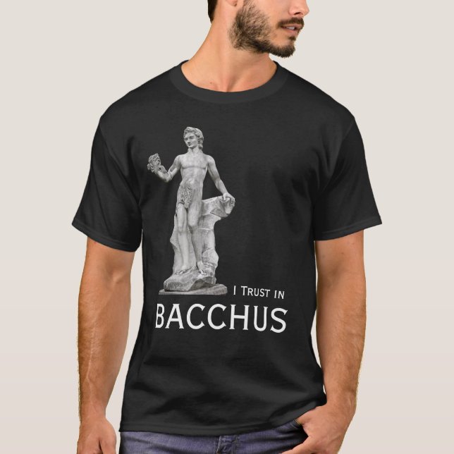 T-shirt Confiance dans Bacchus (Devant)