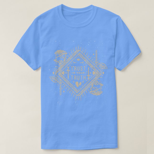 T-shirt Confiance dans votre Horoscope Tharot Cosmos Unive (Design devant)