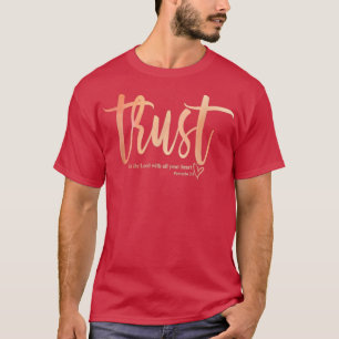 T-shirt Confiance en Dieu Foi chrétienne Jésus Christ