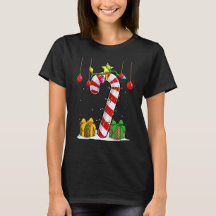 T-shirt Confiserie Rouge et Blanche Joyeuse et Lumineuse C