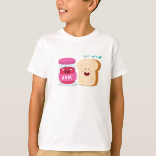 T-shirt Confiture et pain blanc meilleur ami