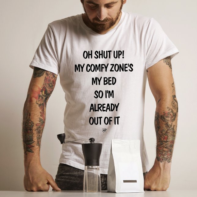 T-shirt Confort zone blague v2 (Créateur téléchargé)