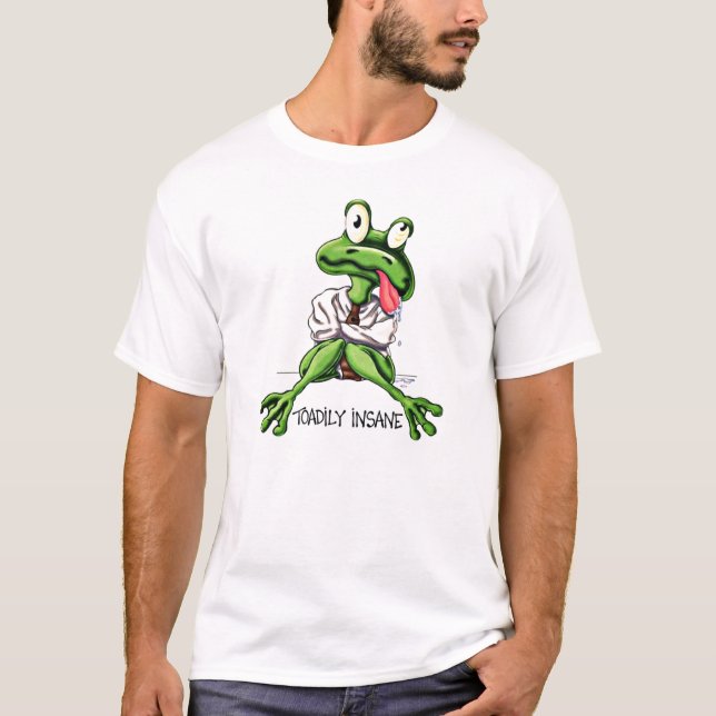 T-shirt confortable aliéné de Toadily des hommes (Devant)