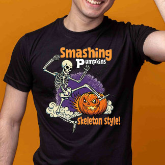 T-shirt Confusion Citrouille Orange Halloween Famille Corr